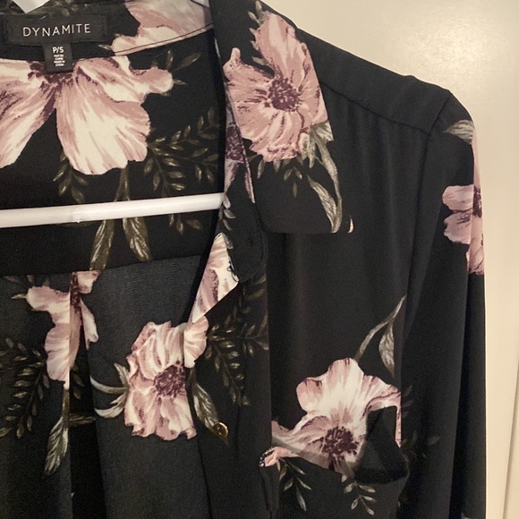 Dynamite Floral Coat - Picture 4 of 4